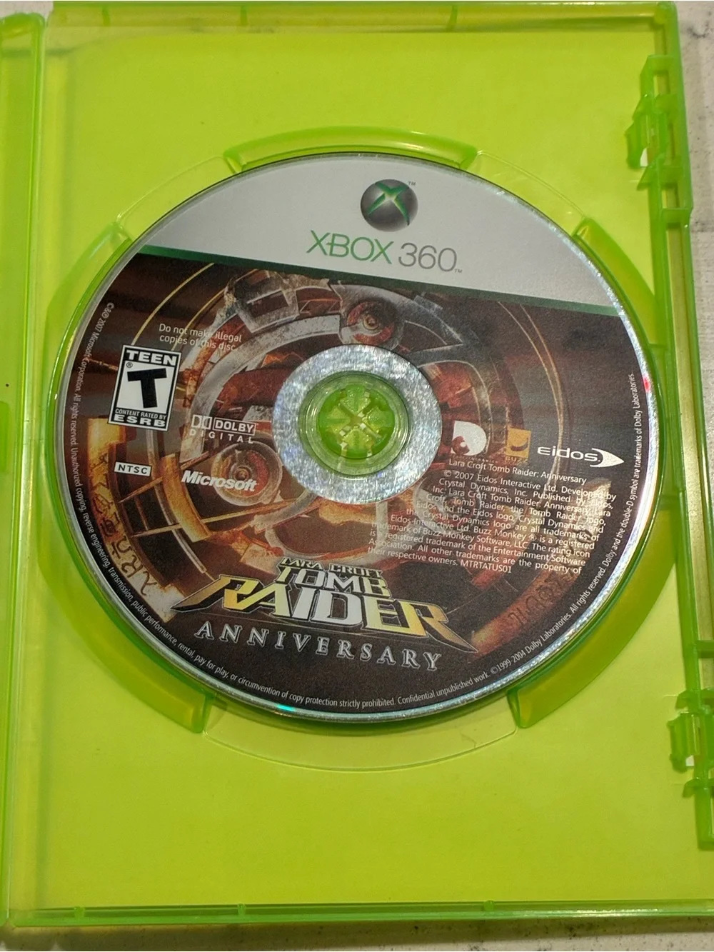 Tomb Raider Anniversary (Microsoft Xbox 360) - CIB Complete - Tested & Working